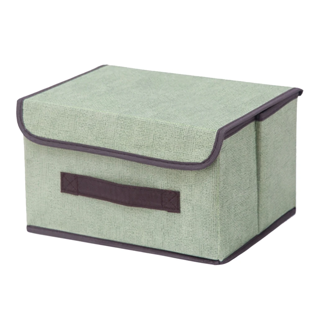 Foldable Storage Bin, Storage Box Closet Organizer for Shelf Cabinet Bookcase, Non-Woven Fabric