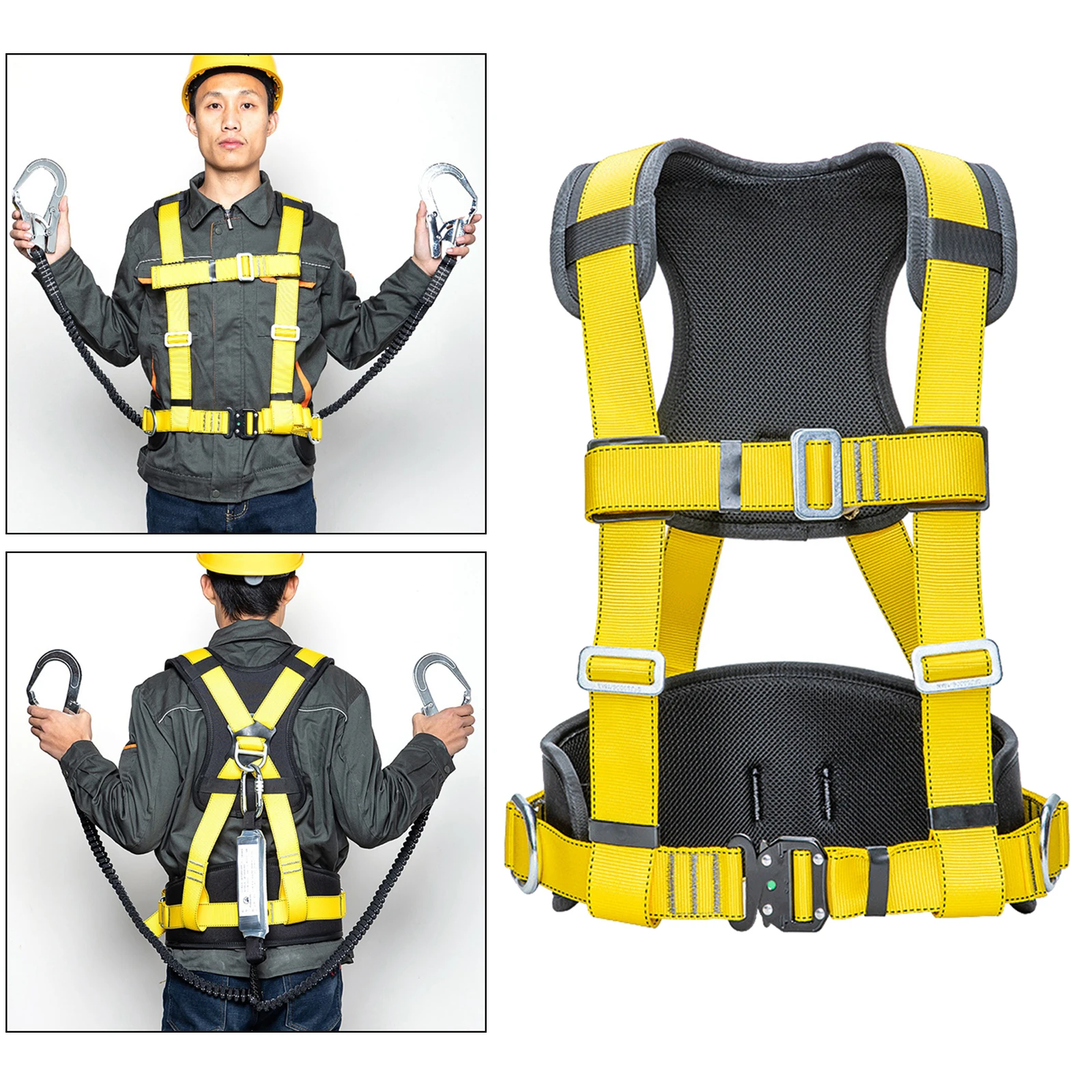 Safety Harness Adults Waist Belt Outdoor Aerial Work Sports Safe Strap