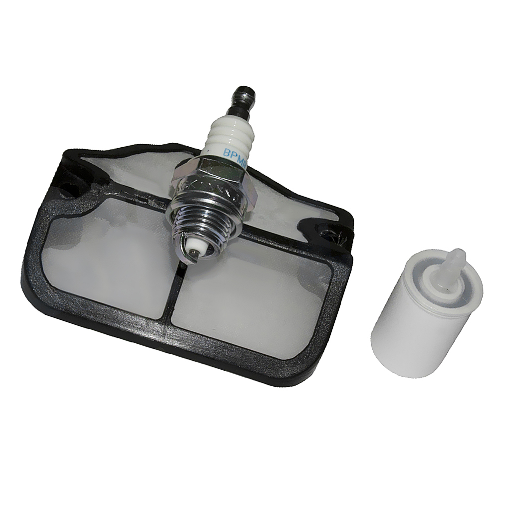 Air & Fuel Filter Spark Plug Kit Fit for 36 41 136 137 141 142 Air and Fuel filter spark plug