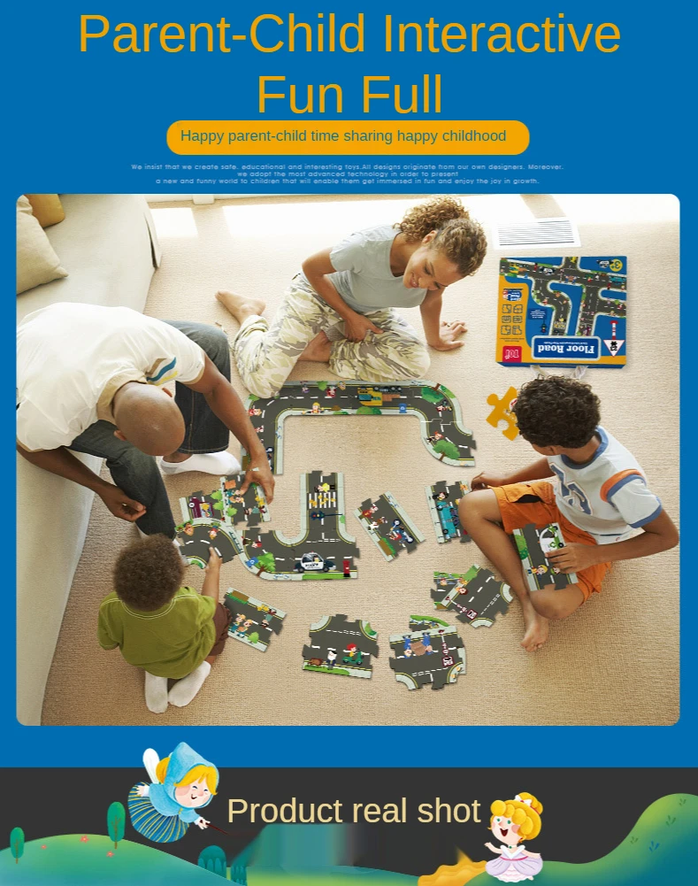 Orchard Toys-Gigante Città Puzzle Gioco Apprendimento Precoce Bambini Giocattolo Bambini 