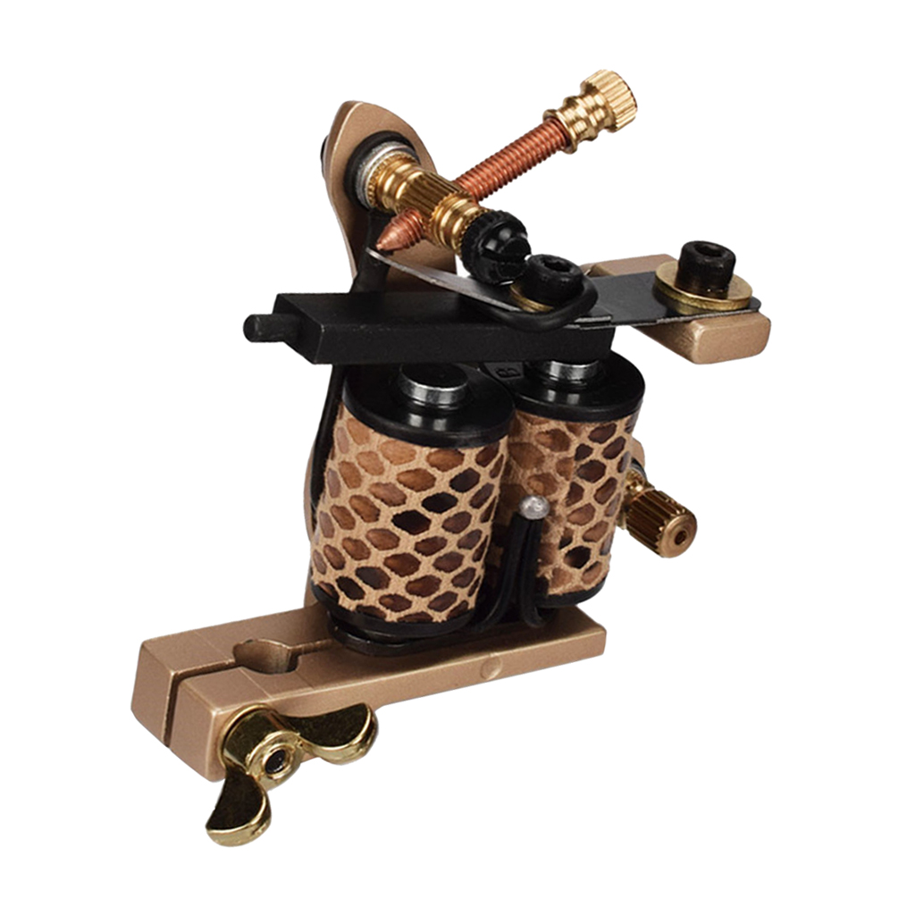 Tattoo Machine Handmade Liner Wraps 10 Coils Shader Body Art Accessories