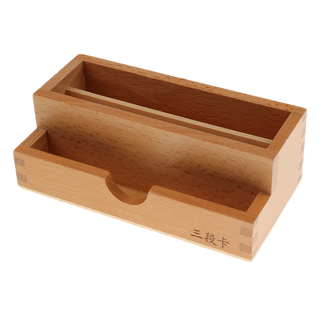   Box Math Material Wood for Play Children Early Development Toys