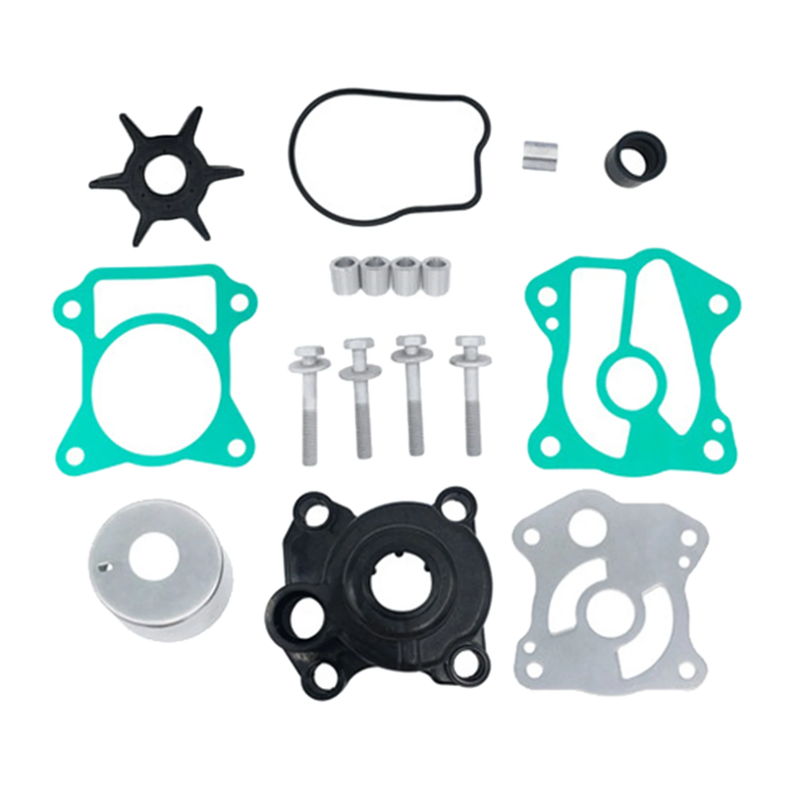 Water Pump Impeller Kit for Honda 06193-ZV5-020,06193-ZV5-010 ,06193-ZV5-000 Outboard Engines Replace