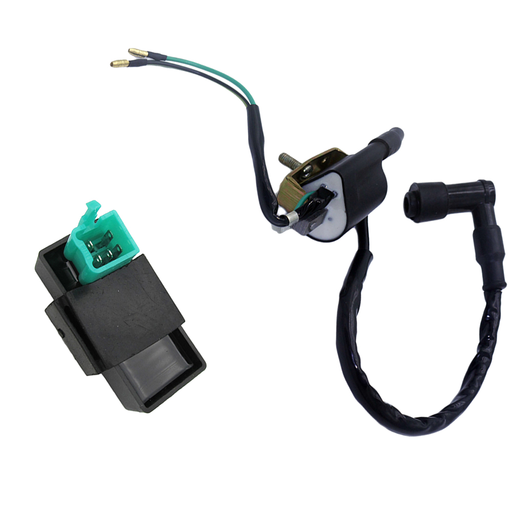 Ignition Module Coil with CDI Box 6 Pin for 90cc 110cc 125cc 140cc MIni Quad Dirt Bike ATV Buggy