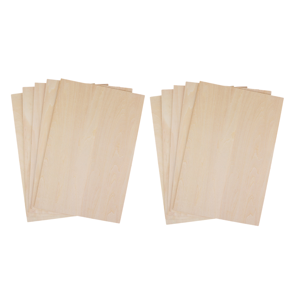10/20x Wooden Plates Model Basswood Sheets Board RC Airplane Model Making