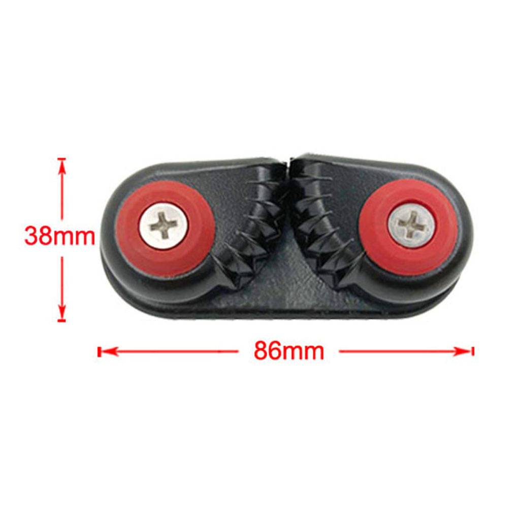 Anodized Boat Cam Cleats Rope Cam Cleat Matic Ball Bearing Matic Fairlead Marine Kayak Canoe Sailboat Kayak Dinghy Accessories