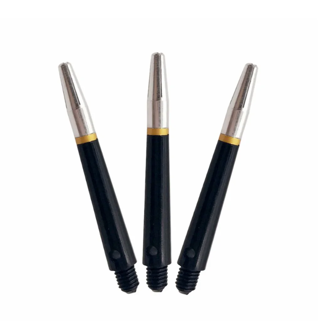 3pcs/Pack Aluminum Alloy Medium Darts Shafts Stems Replacing for Darts Maintain Fixing 45/35mm Aluminum Alloy Dart Shaft