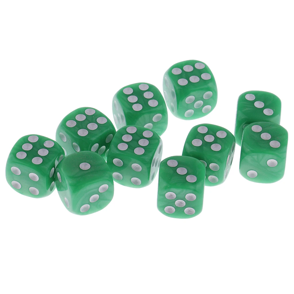 10 Pcs Plastic 6-sided Digital Dice D6 for Party Bar Pub Camping Travell Christmas Table Game D&D MTG RPG Gaming Acce 10-Color 10 Pcs Plastic 6-sided Digital Dice D6 for Party Bar Pub Camping Travell Christmas Table Game D&D MTG RPG Gaming Acce 10-Color