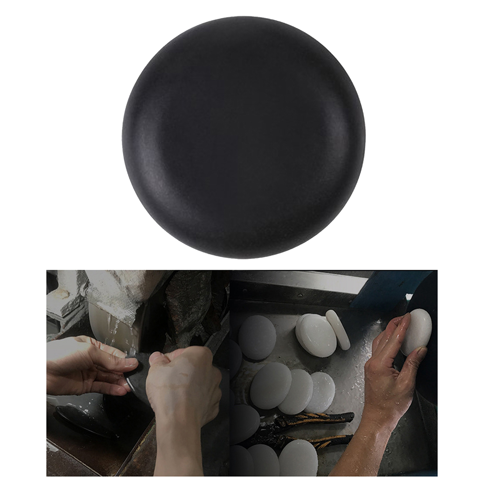  Hot Stone Massage Set Relieve Stress Back Pain Health Care Acupressure Basalt Stones for Healthcare Hot Spa Rock Stone 
