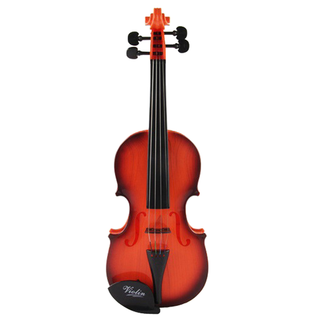 Professional Protable Toy Violin Musical Instrument Toys Beginner Model Violin Musical String Instrument Practice Violin Gift