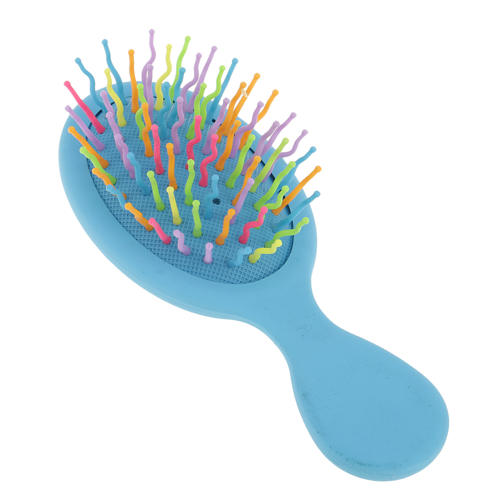 Plastic Detangling Brush Wet Dry Hair Comb Smooth Silky Hair Care - 3 Colors