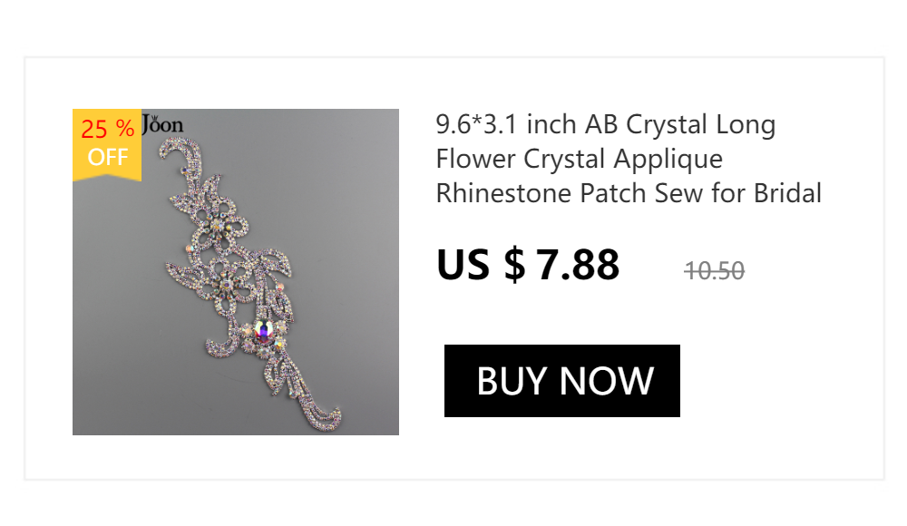 1 stücke ab Kristall Schweißen Patch Strass Applique Beschichtung Splitter auf Hochzeits kleid Dekoration Zubehör yhz016 nähen – Detail 10
