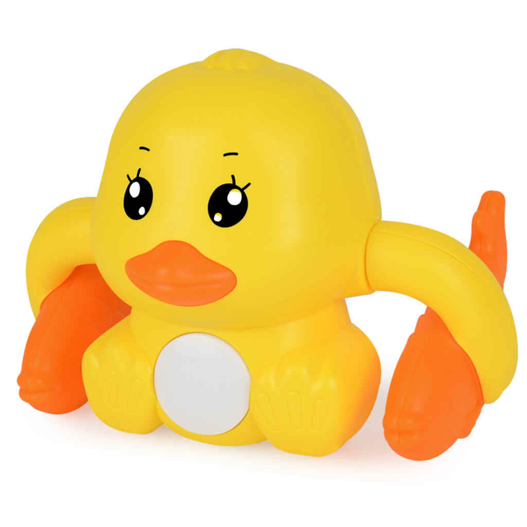 New Baby Voice Control Rolling Duck Toy Walk Brain Game Crawling Electric Toys Flip Duck Children's Toys