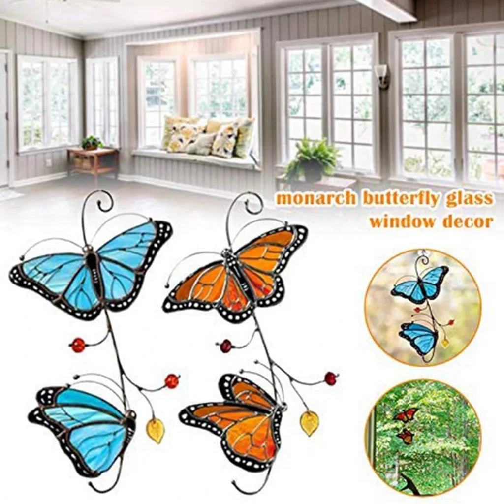 Butterfly  Ornaments Mobile Window Wall Hanging Decoration