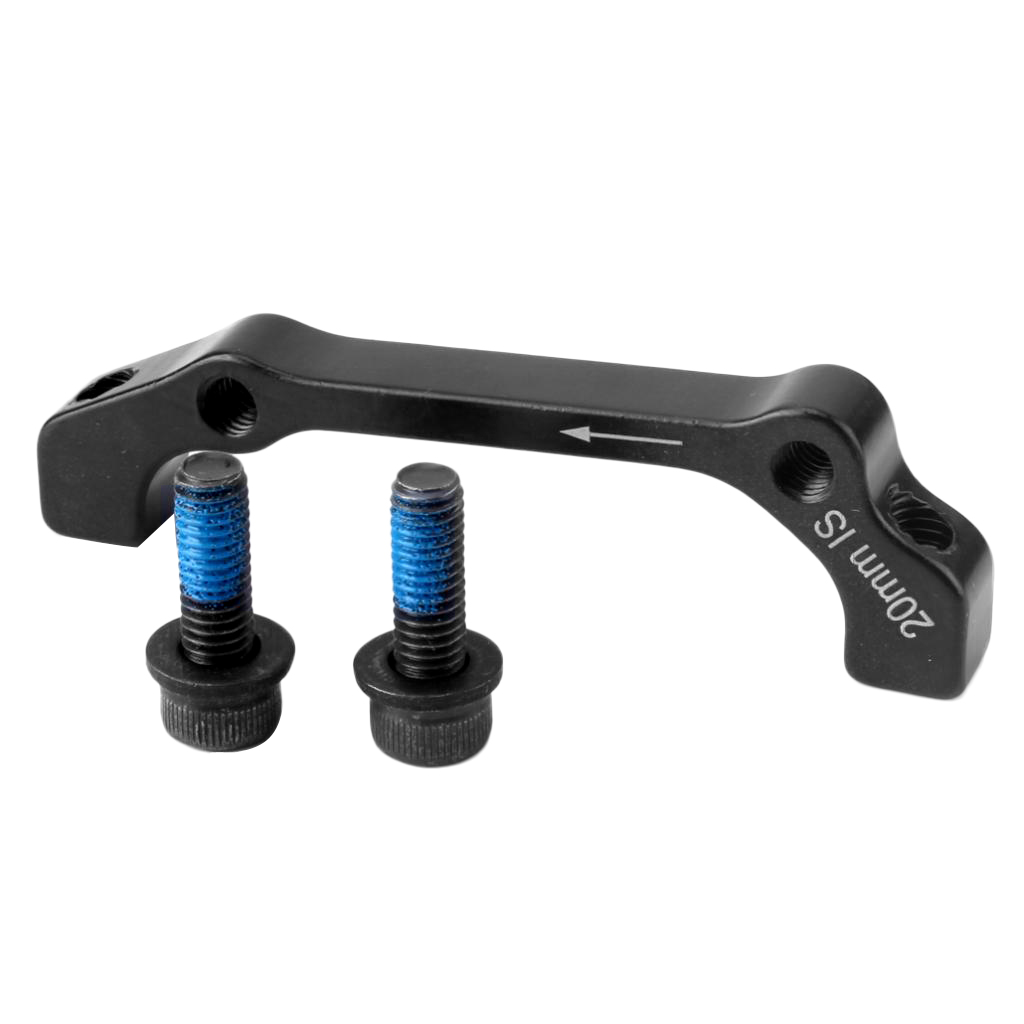 Aluminum Disc Brake Caliper Mount Adapter - Front - Fork 180mm Frame 160mm (
