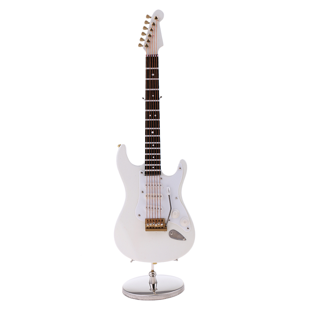 MagiDeal 1/6 Scale Wood Electric Guitar Model for 12 Inch Action Figure Accessory Kids Toys