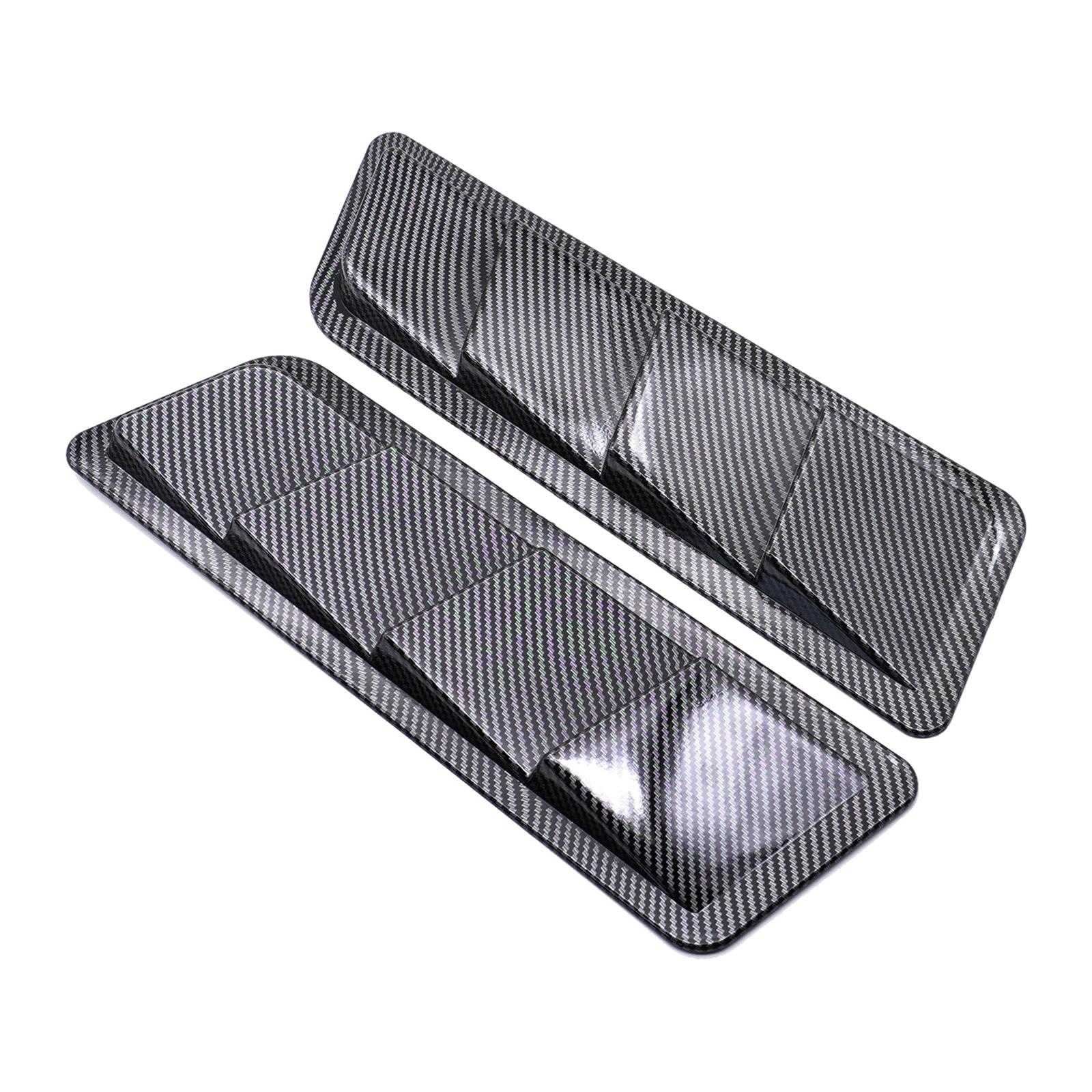 Engines Hood Vent Cover Louver Scoops Cover Intake Cooling Panel Trim Hood Air Intake Vent Grille Exterior Decoration Trucks