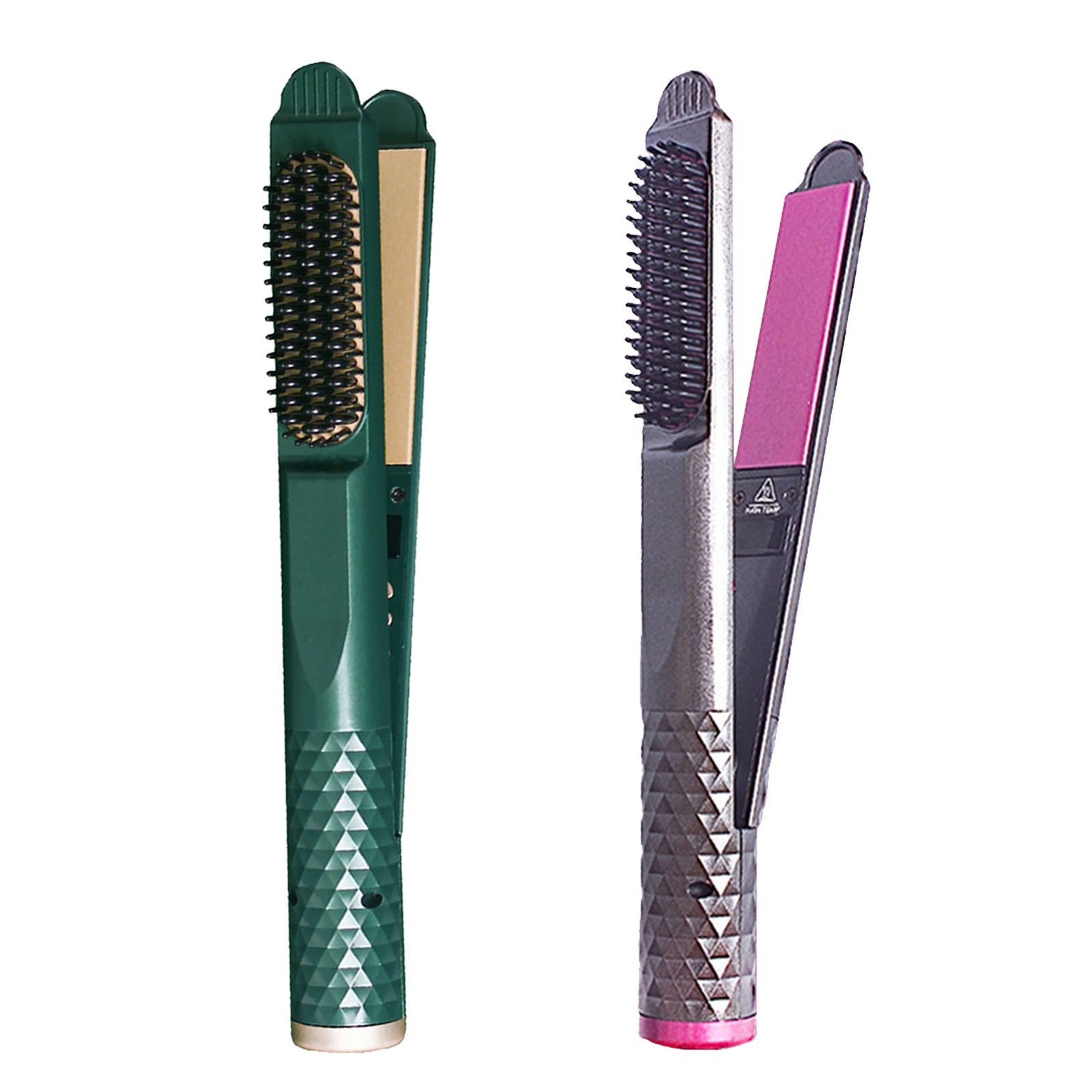 Straight Hair Artifact Curling Iron Electric Three-in-One convenient Professional Comb Dry Wet Adjustable 60W for Beauty Shop