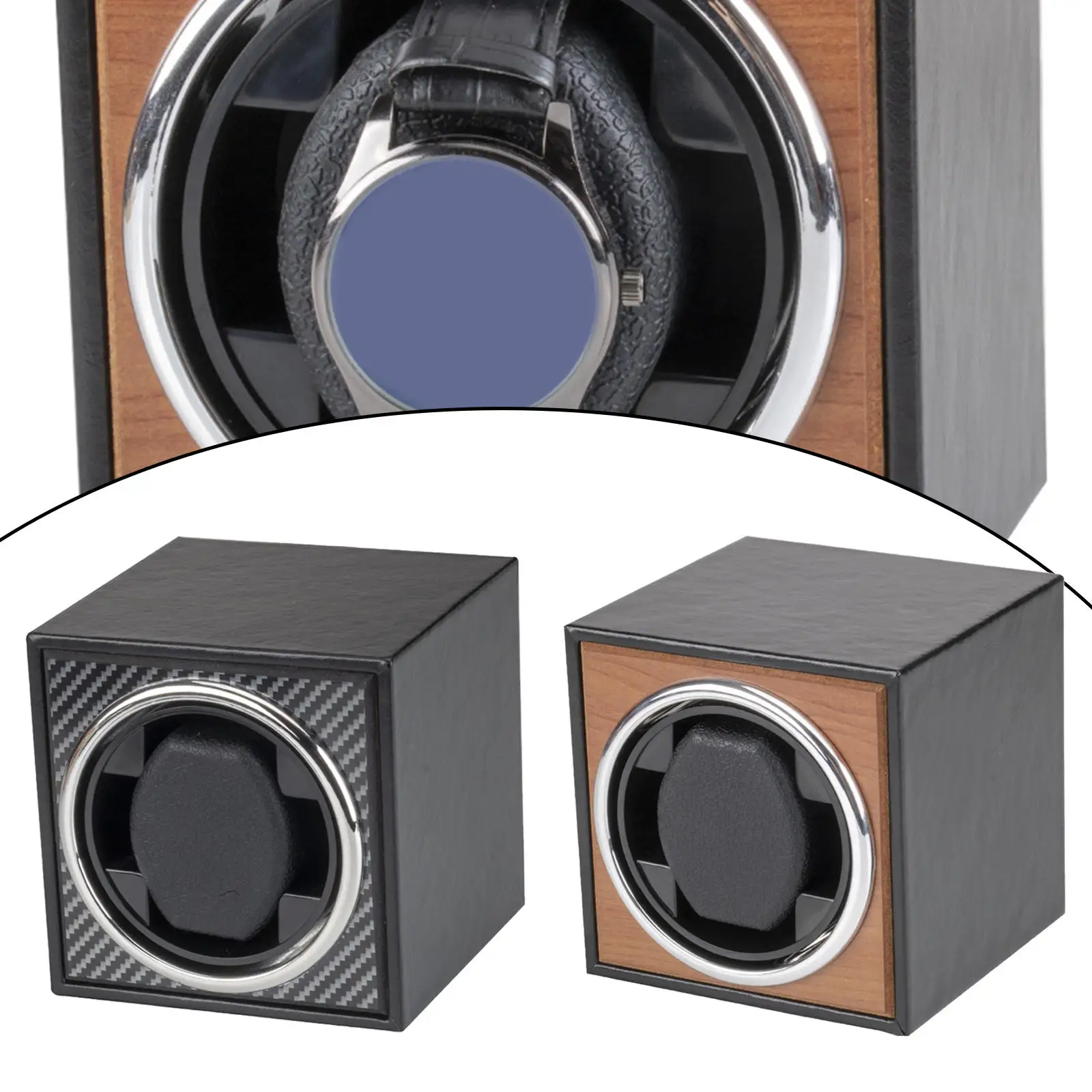 Mini USB Single Watch Winder Watch Case Watch Holder for Mechanical Watch