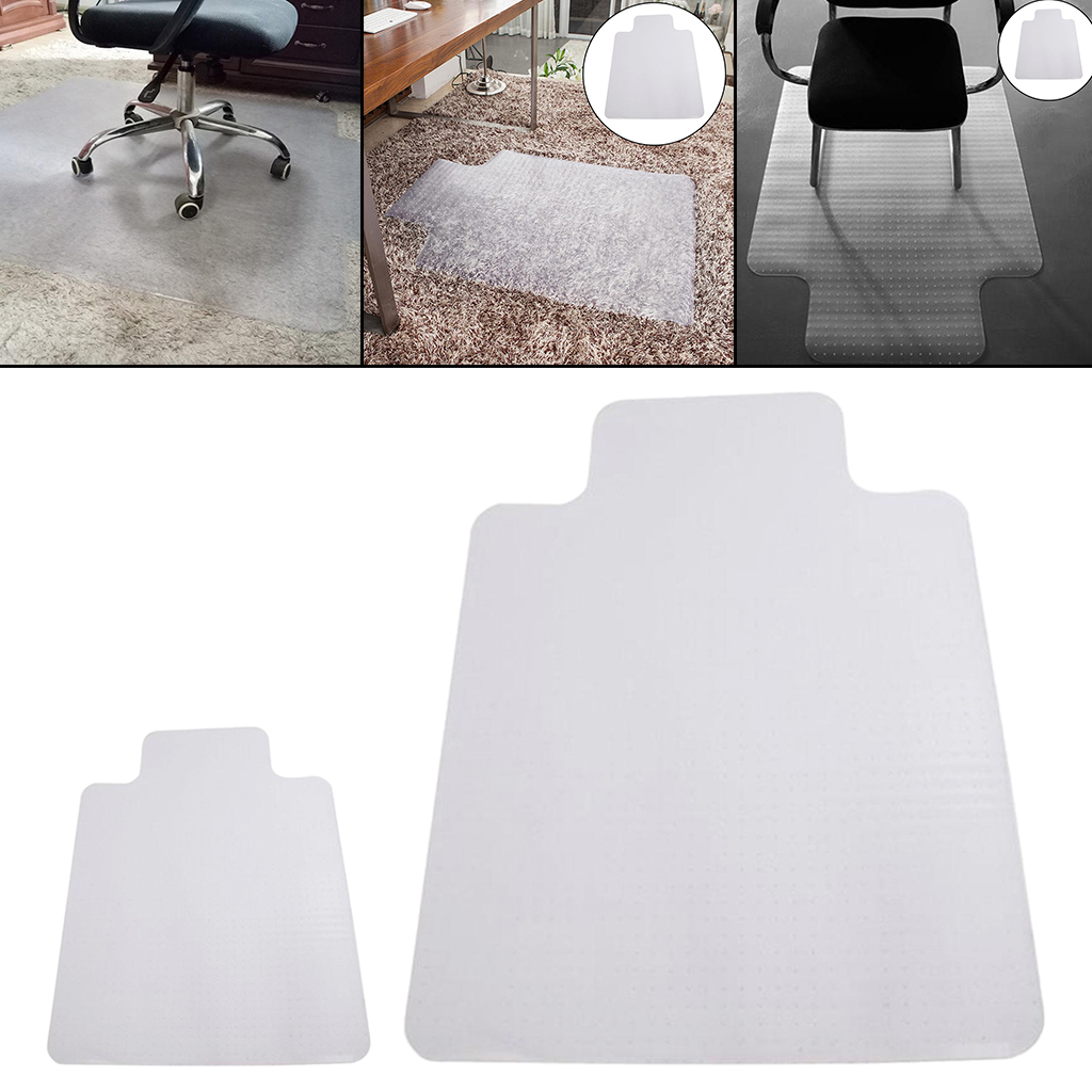 Office Desk Computer Carpet Chair Mat 2.0mm Thick Anti-Skid Chairmat Clear