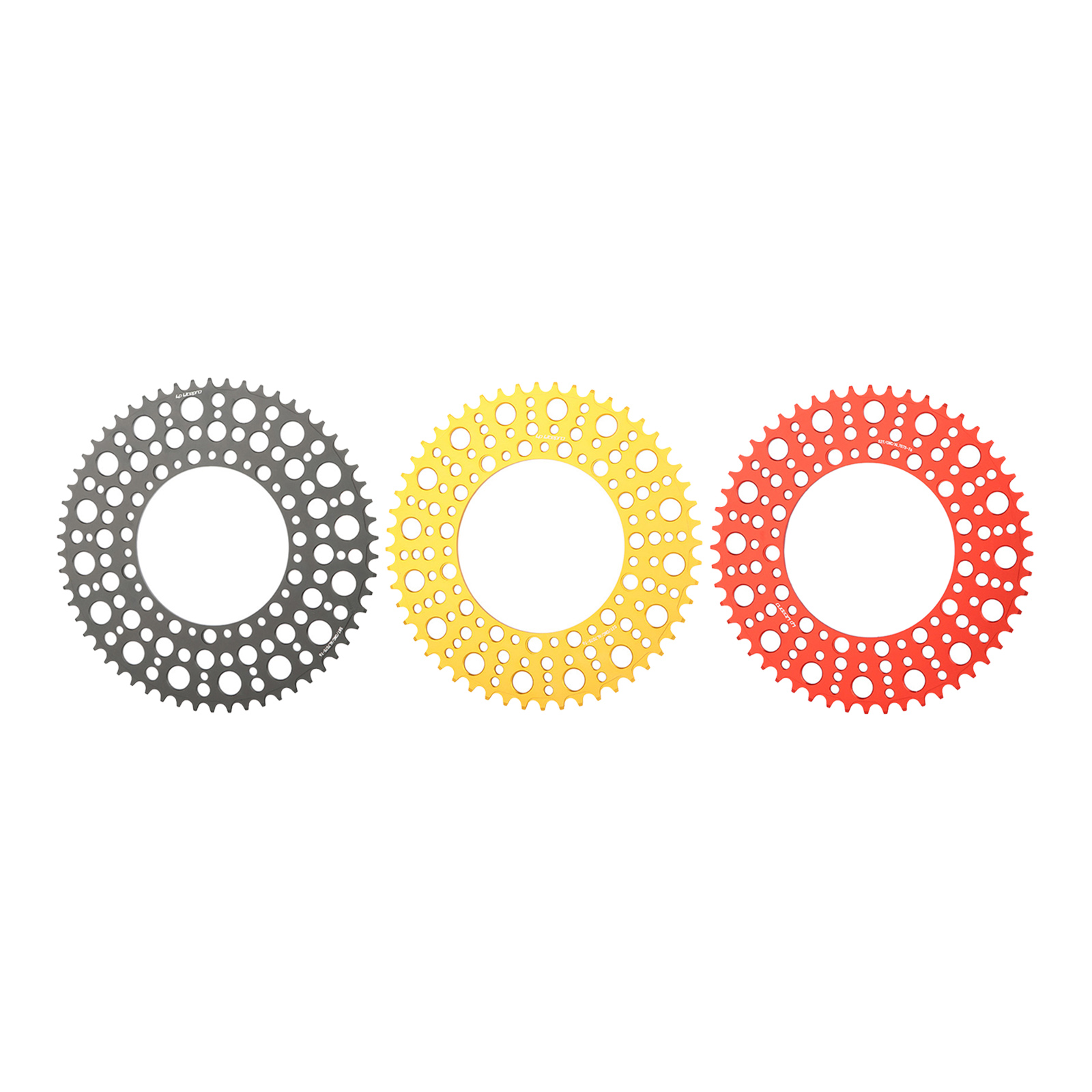 Bike Chainring Mountain Road Bicycle Folding Bike Aluminum Alloy 130 BCD Round Chain Wheel Refit Chainwheel Component Parts