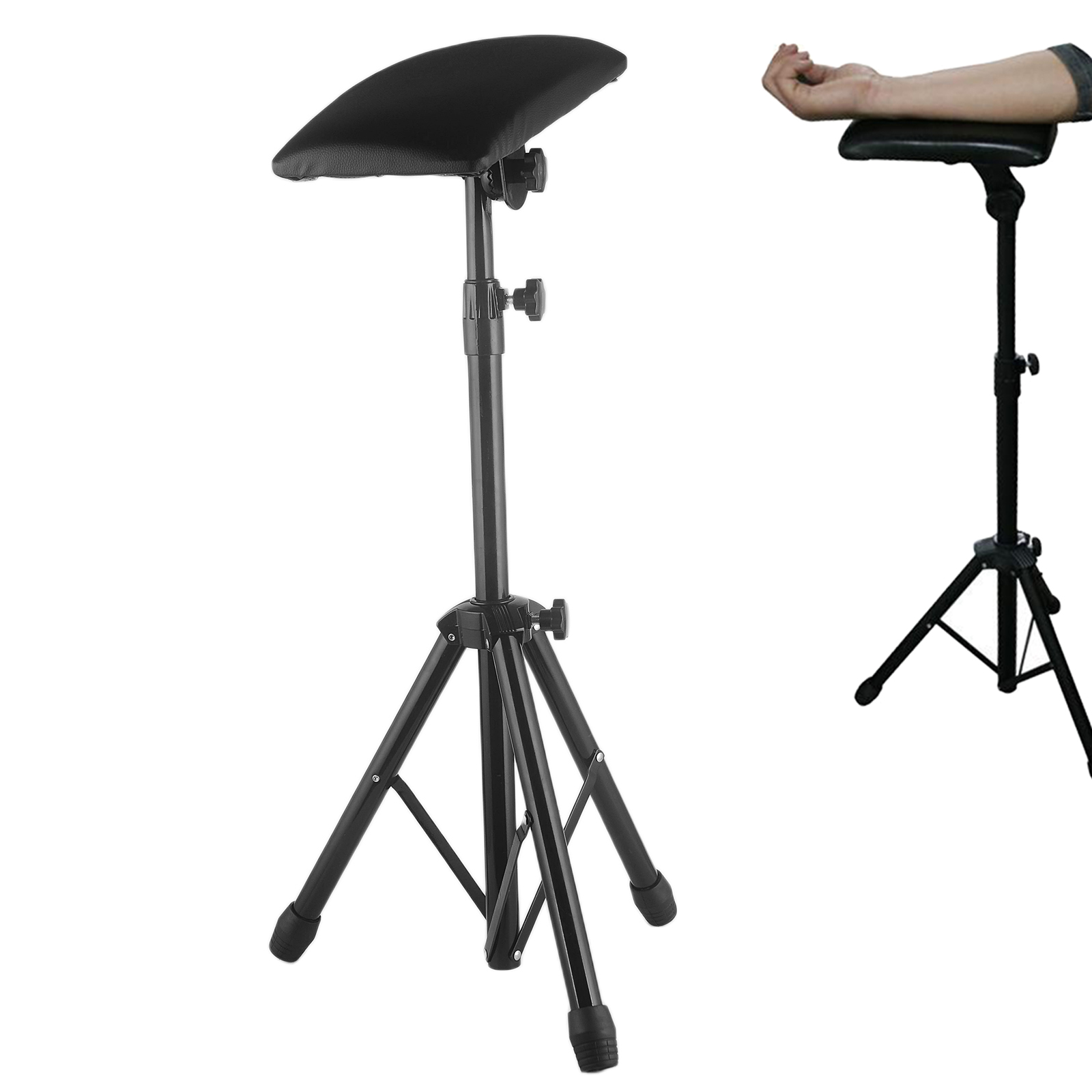 Tattoo Armrest Arm Leg Rest Stand with Adjustable Height Stand Studio Chair