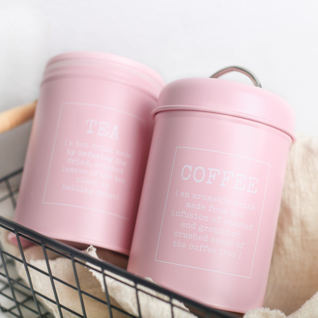 3lots Metal Canisters Sealed Tins Kitchen Tea Candy Snack Storage Container
