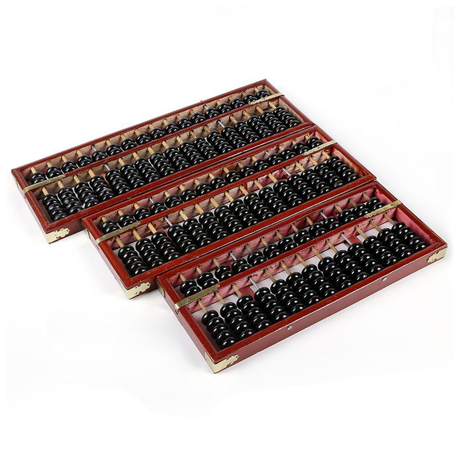 Chinese Abacus Vintage 13/15/17-Digit Abacus Mathematics Soroban Math Toys for Kids Calculation Tool for Children Arithmetic