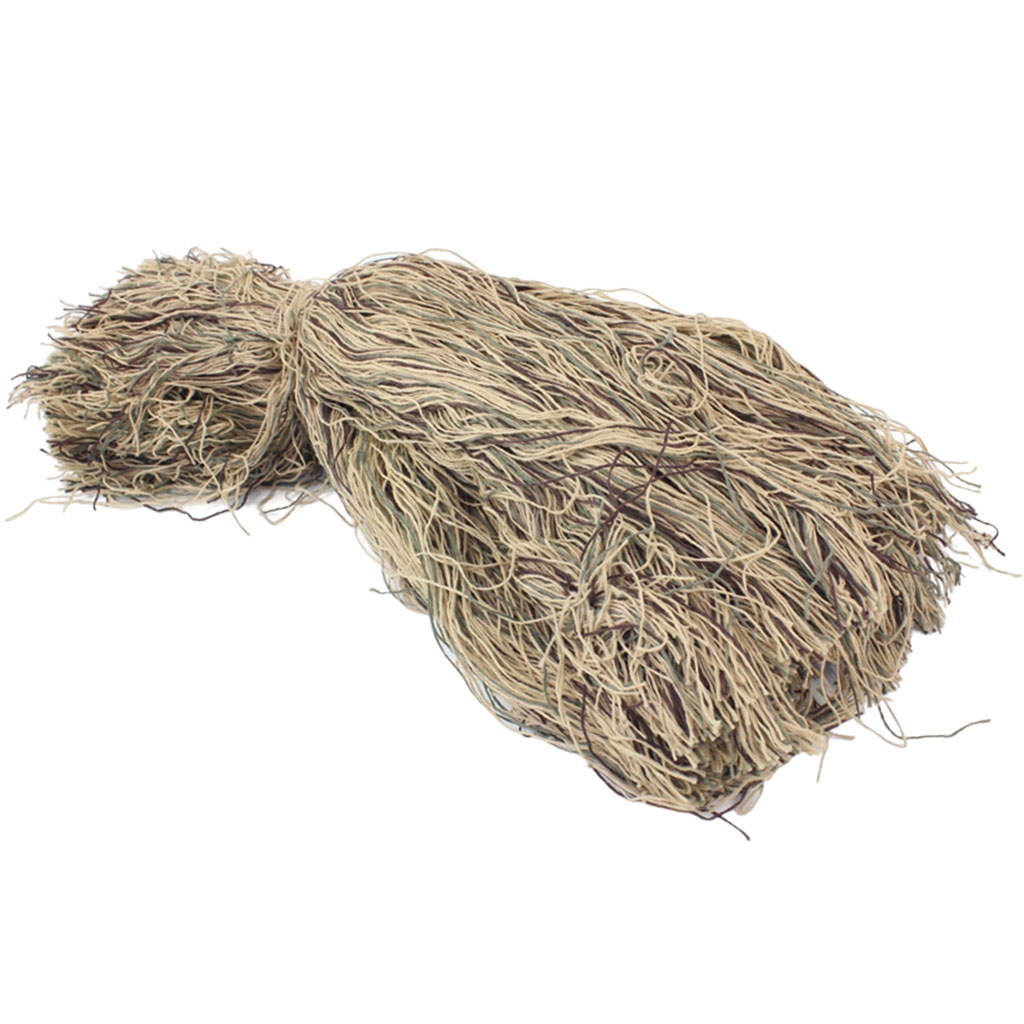 Ghillie Suit Thread to Build Your Own Ghillie Suit for Halloween Party Unisex Synthetic Ghillie Yarn Woodland for Hooded Jacket