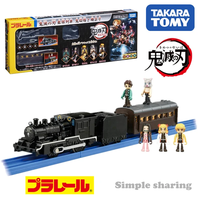 Plarail demon slayer infinity train corps rengoku takara tomica locomotiva  a vapor, trem brinquedos, de alta qualidade e requintado brinquedo -  AliExpress