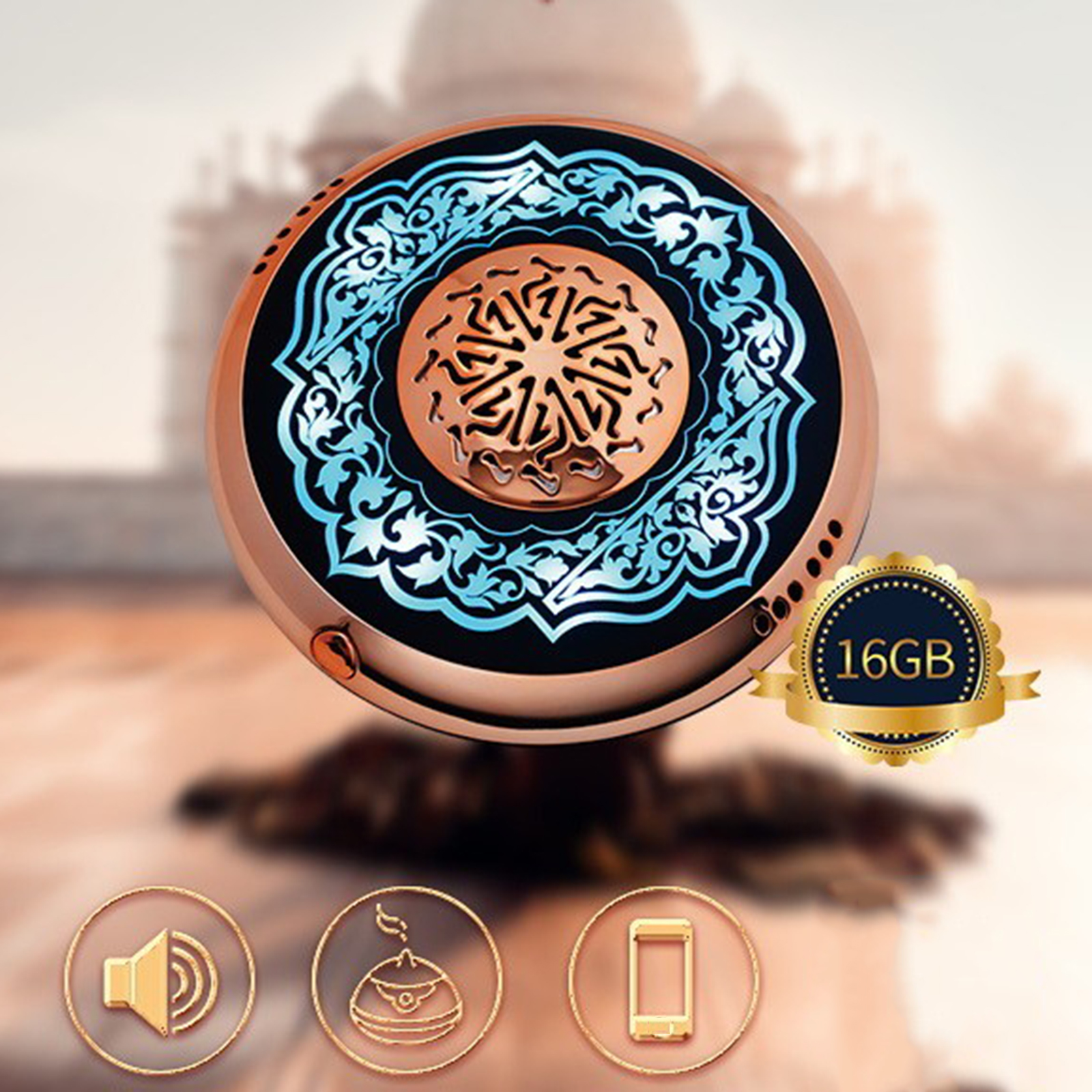 LED Light  Speaker Bluetooth Speaker APP Control FM MP3 Player Support Many Languages Including English, Arabic, Urdu
