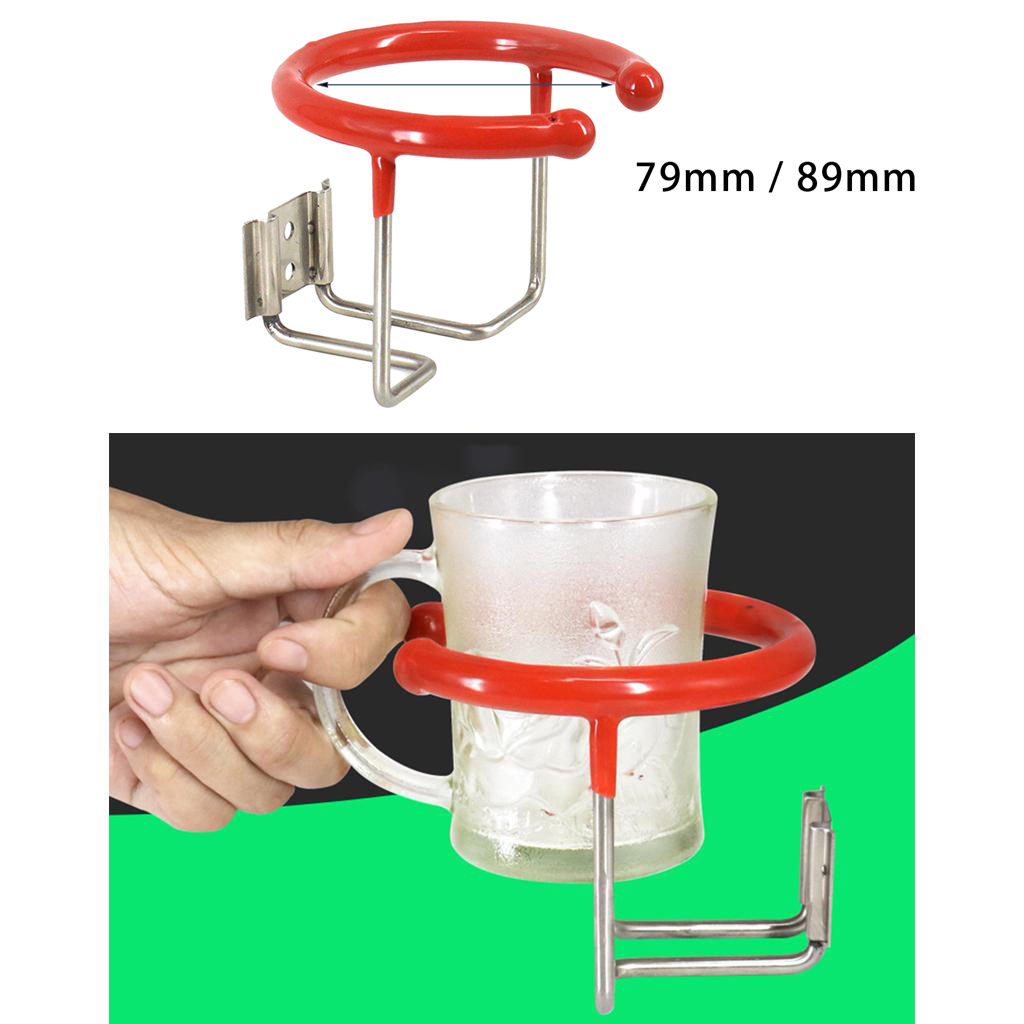 Stainless Steel Boat Ring Cup Drink Holder for Boat/ Yacht/ Truck/ Car / RV