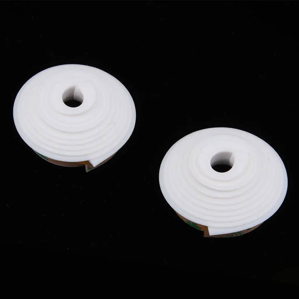 2x White Purfling Binding Strip For Guitar 21-26inch Ukulele 900 x 12 x 6mm 2x White Purfling Binding Strip For Guitar 21-26inch Ukulele 900 x 12 x 6mm