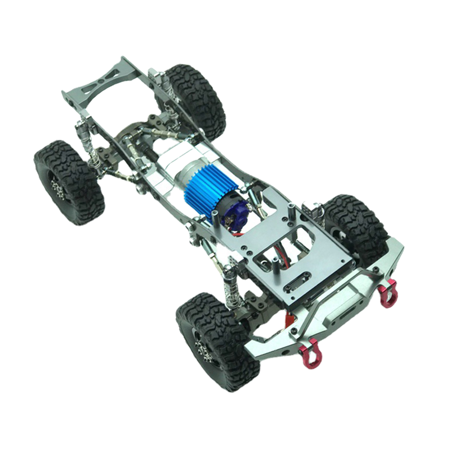 Steel Metal Frame Kit For WPL C14 C24 1:16 Semi-Pickup Truck with 4 Wheels