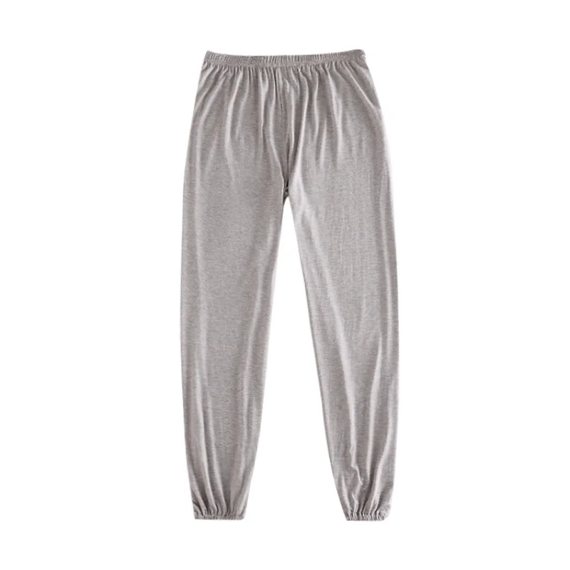 Large Loosen Men Softable Homewear Casual Pants Thin Coolfex Breathable sleeping bottoms mens plaid pajama pants