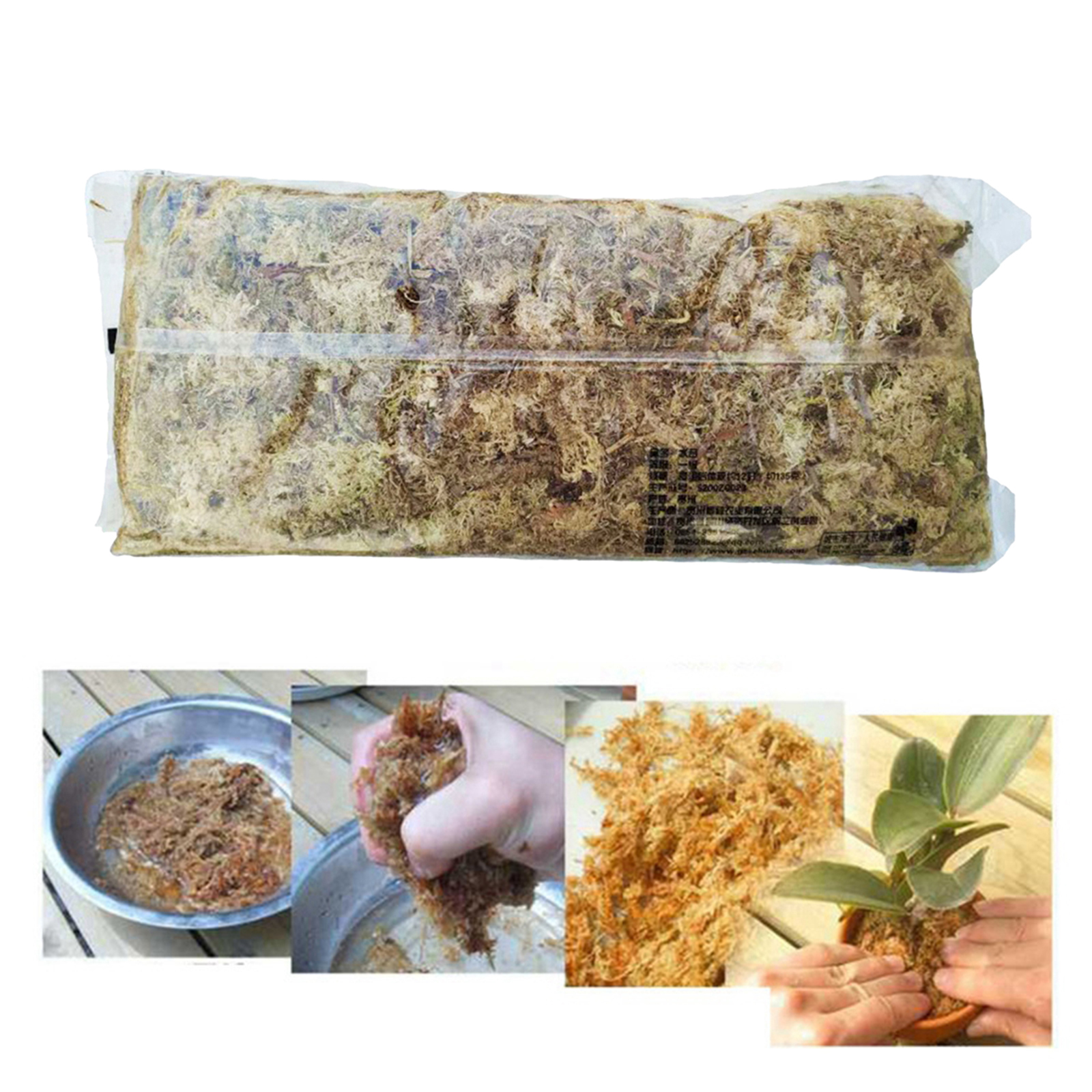 6L Organic Matter Terrarium Sphagnum Moss for Potted Plants Fertilizers