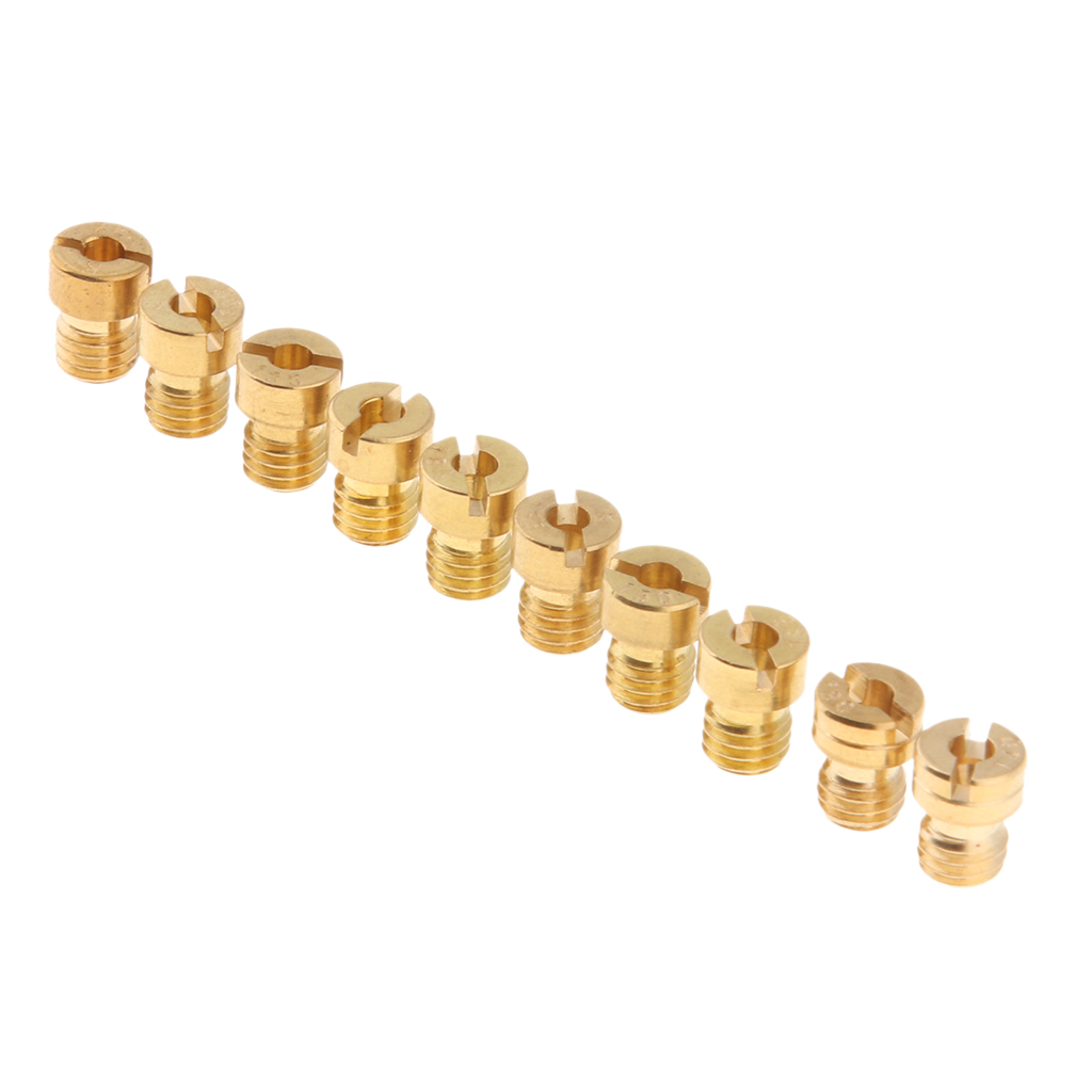 10x Fuel Carburetor Main Jet Kit 130 - 150 for  OKO KOSO PWK CVK