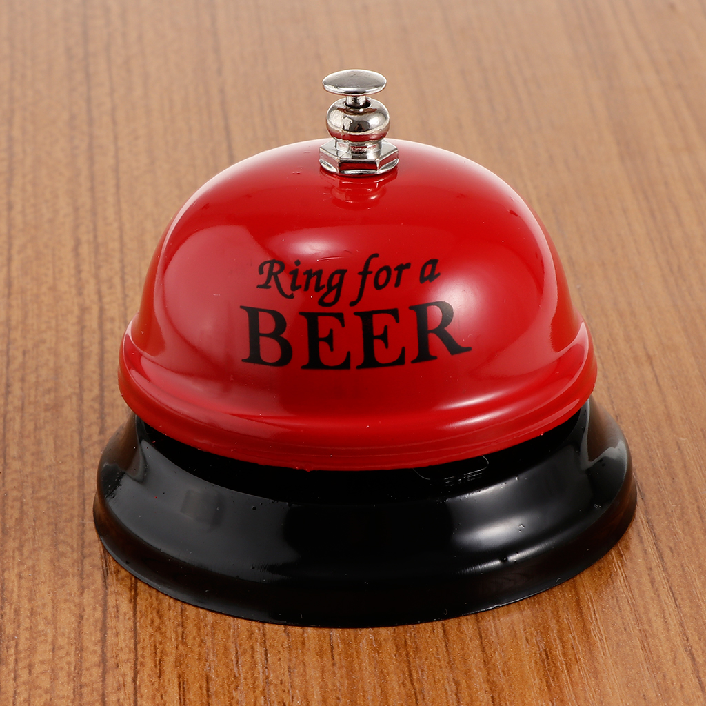 Ring for a Beer Drink Bell Kitchen Hotel Restaurant Counter Bar Service Reception Call Ring
