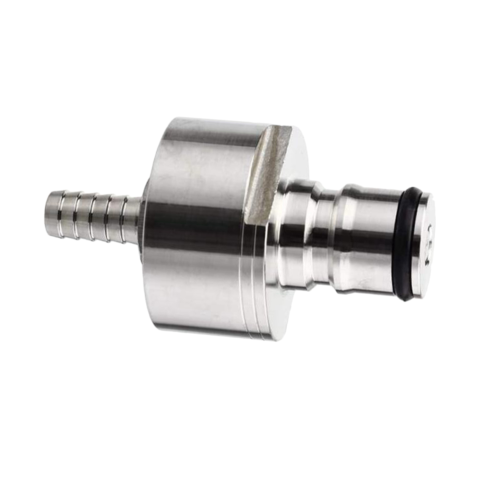 Stainless Steel Carbonation  5/16 Inch Barb CO2 Coupling Fit Soft Drink Soda Beer Homebrew PET Bottles
