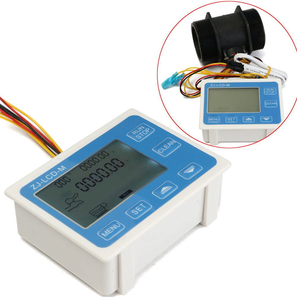 Lcd m2. Количественный контроллер ZJ-LCD-M Meter. Water sensor with LCD sensor скетч. ZJ-LCD-M инструкция. Измерение мгновенного расхода воды.