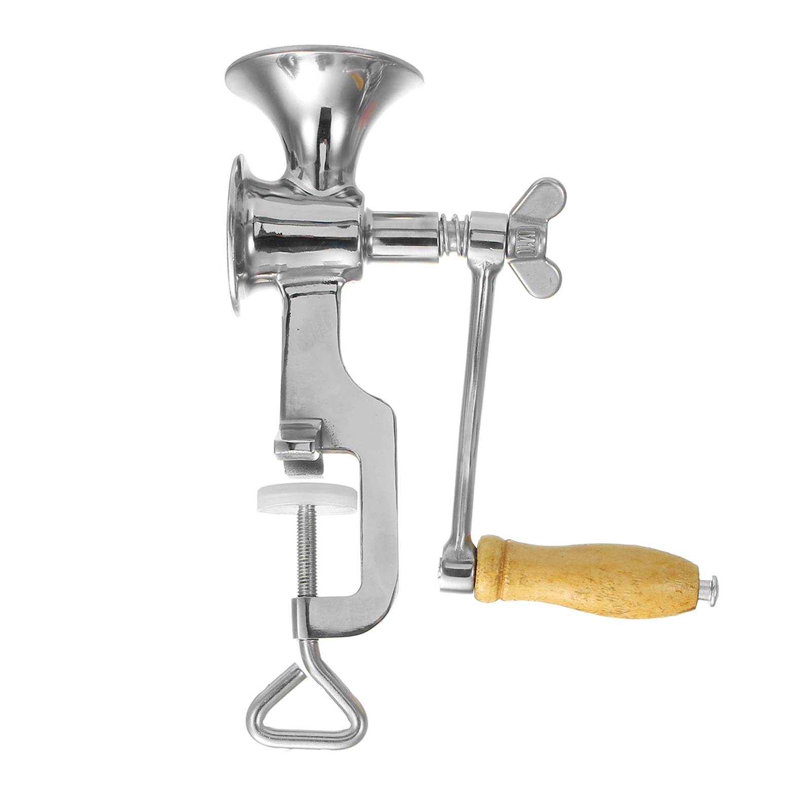 Hand Crank Grain Mill Grain Grinder with  for Spice Wheat Kitchen