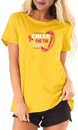 Sweet Thing Funny Cure Pink Ribbon Cancer Girlie Bright T-Shirt Small