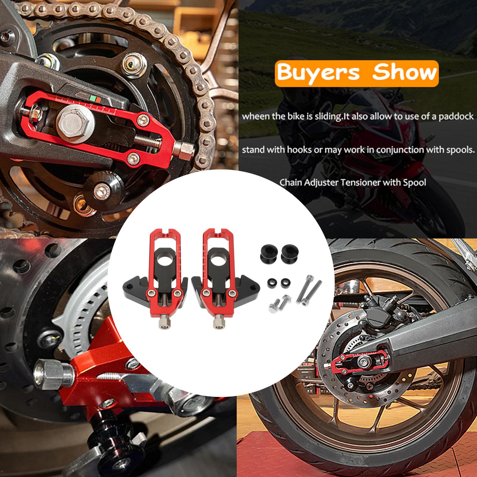 Chain Adjusters for Honda CB650F CBR650F Professional Accessories Premium