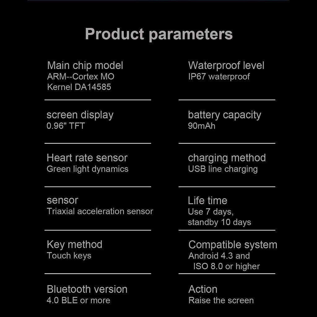 Bluetooth Smart Bracelet 115plus Smart Watch Wristband Ring Waterproof Sports Blood Pressure Pedometer Sports Wristband Watch 