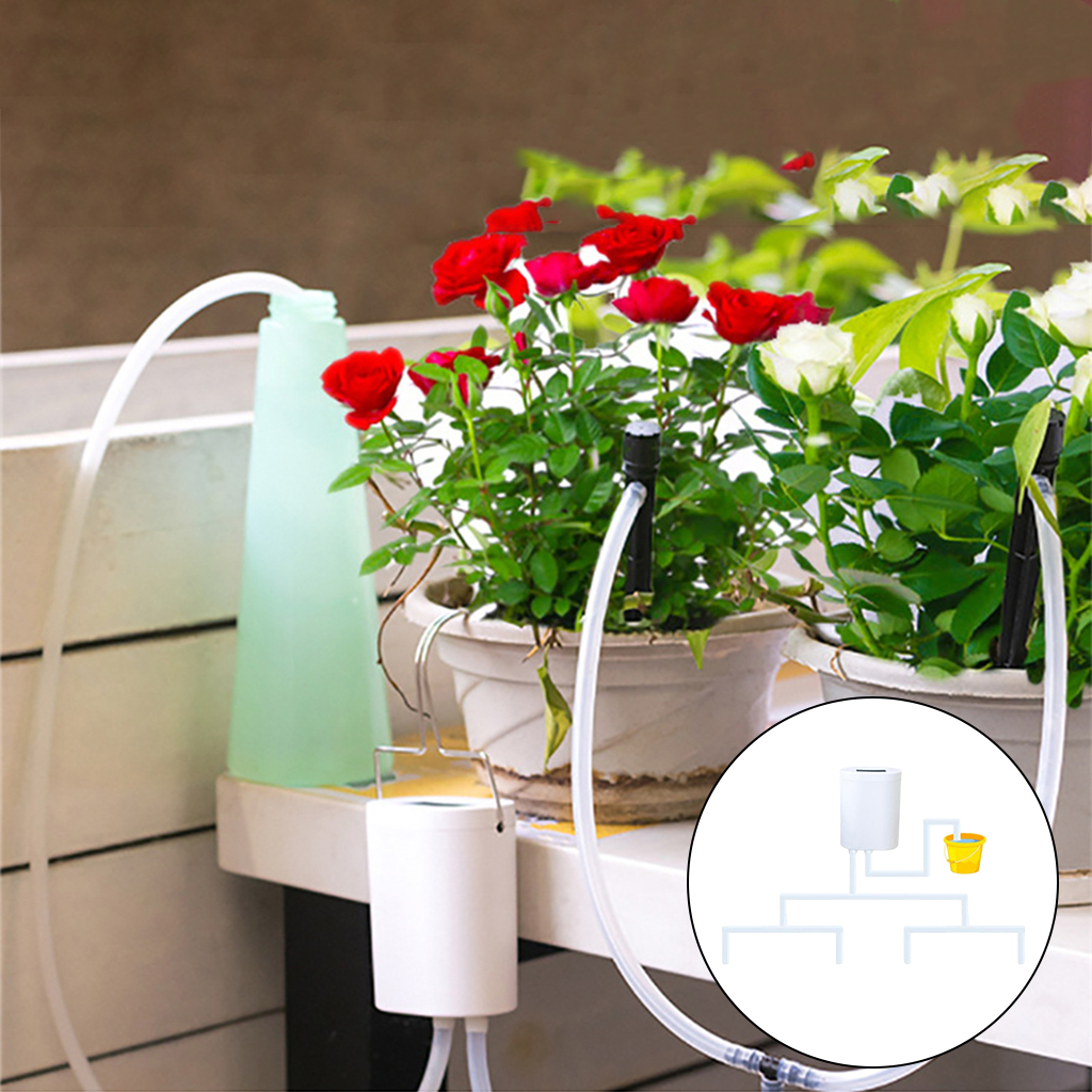 Outdoor Pump Timer System Auto Watering Pump Controller Flowers Plants