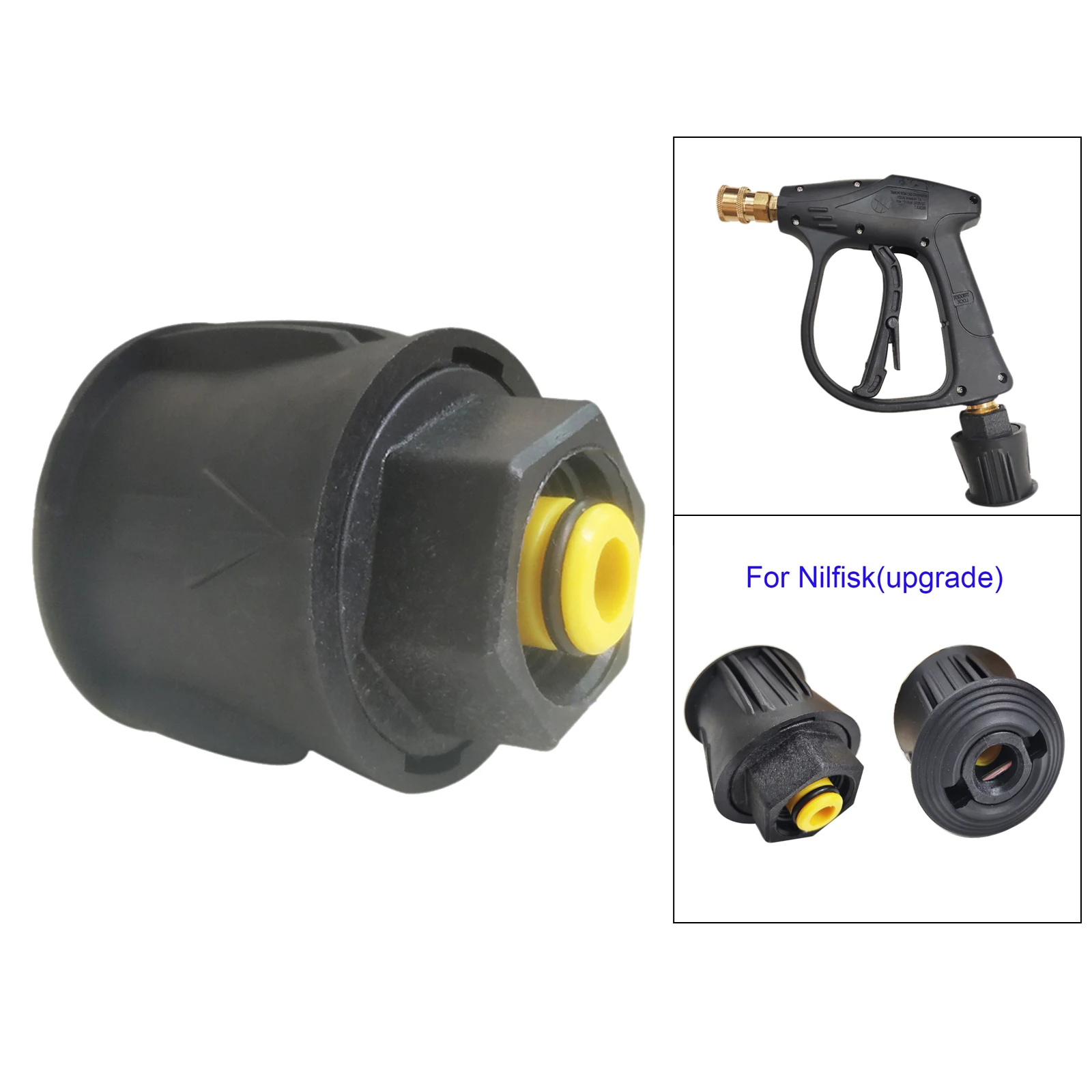 Washer Hose Adapter M22 Connector Converter Power Washer Fitting for Nilfisk