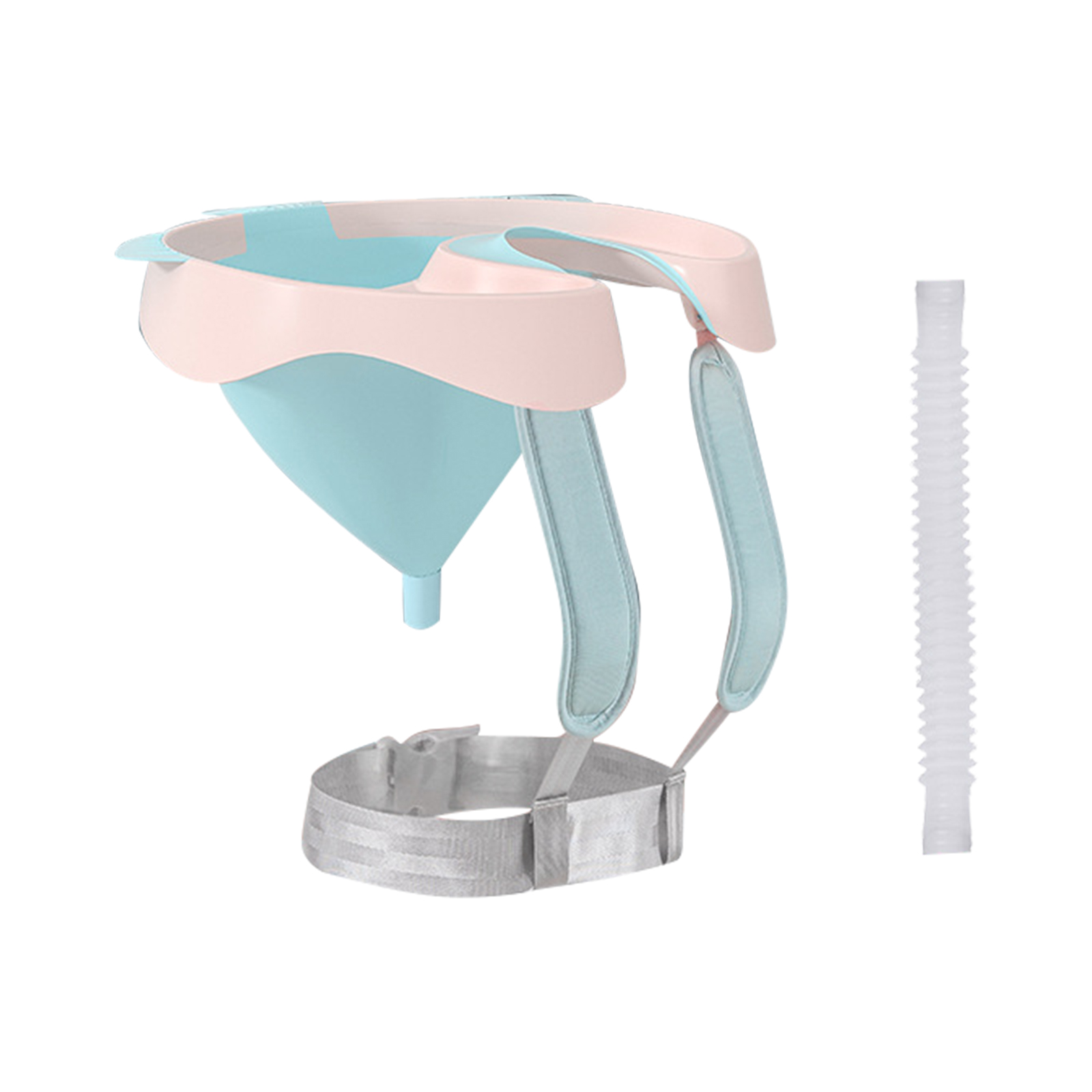 Portable Foldable Shampoo Basin Hairdressing Sink Bowl with Drain Tube for While in Wheelchair or Chair Convenient Accessories
