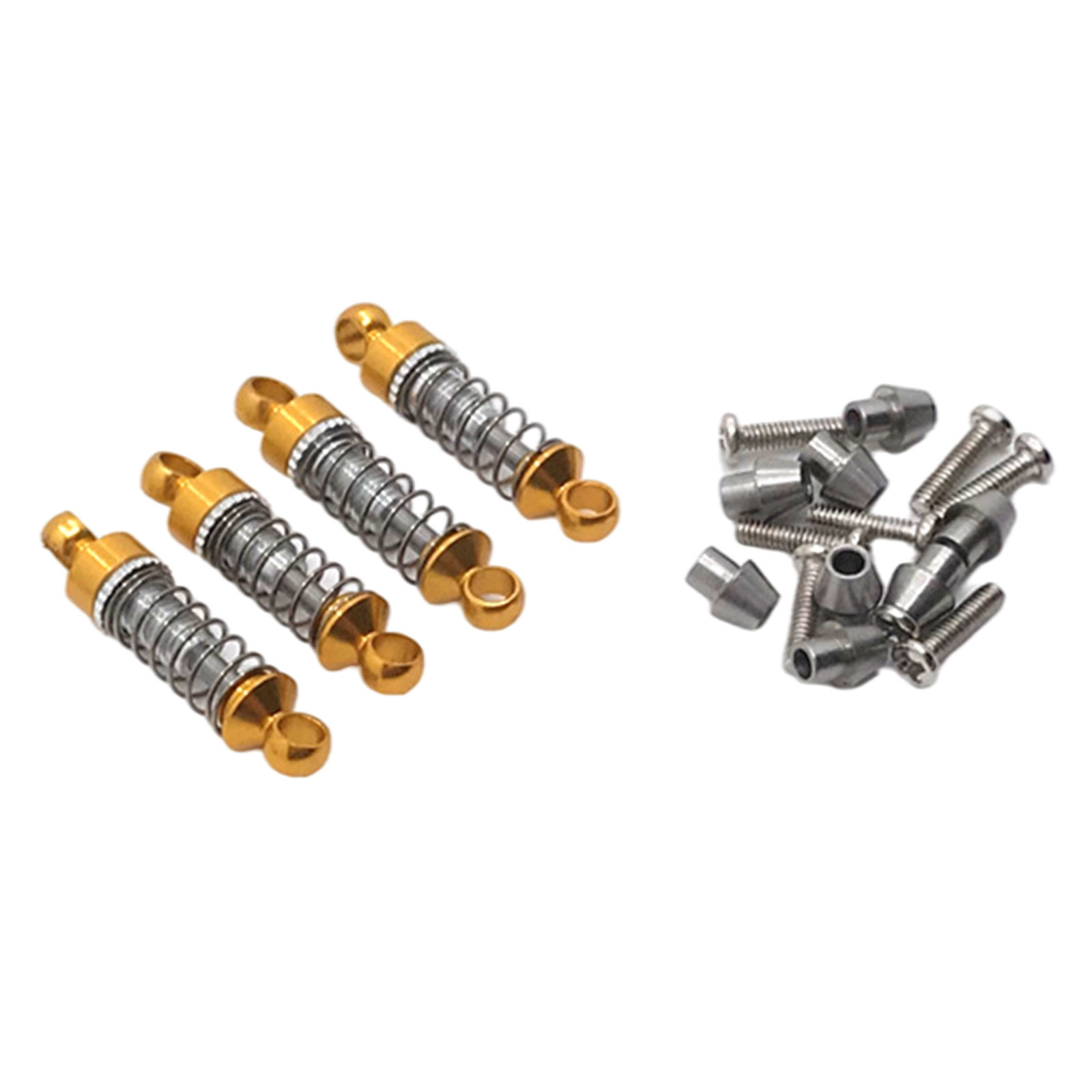 RC Car 4Pack Shock Absorber Repalcement Accessory for Wltoys 284131 K979 K989 K999 1/28 RC Car Crawler Upgrade Parts