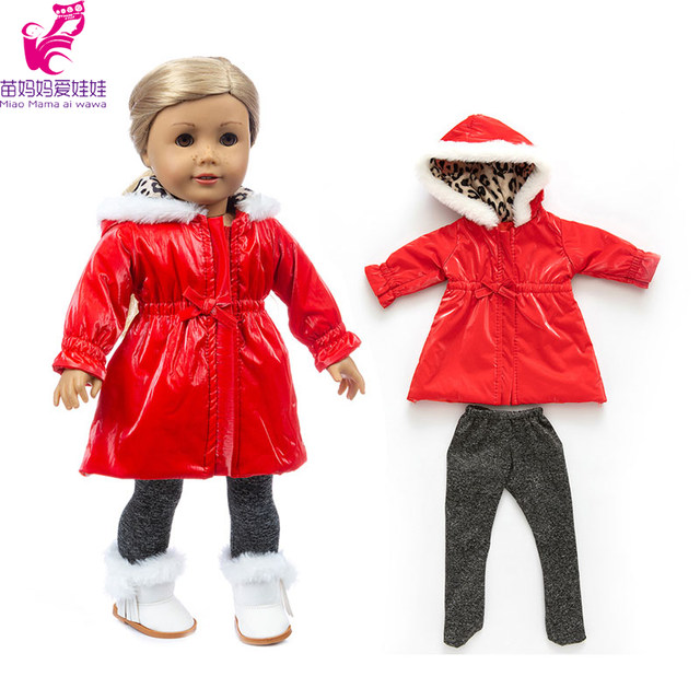 18 Inch Logan Doll Boy Black Suits American Og Girl Weddind Set Baby Doll  Fur Coat for 18 Inch Boy Dolls Clothes