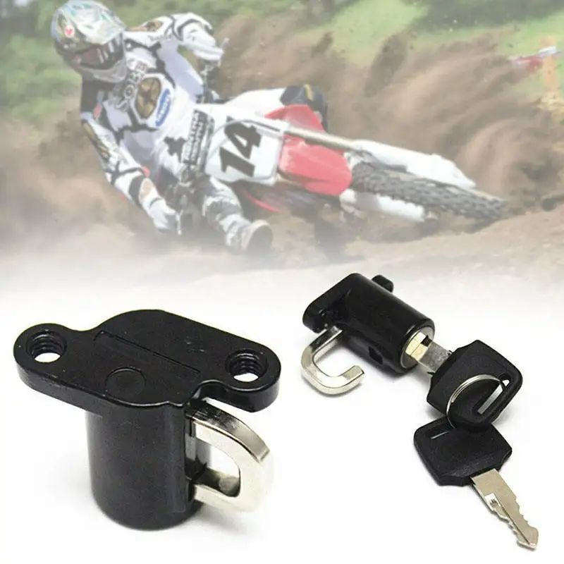 Motorcycle Helmet Lock for Suzuki Parts Practical Motorbike Accessory Never fade, NOT spot, Durable